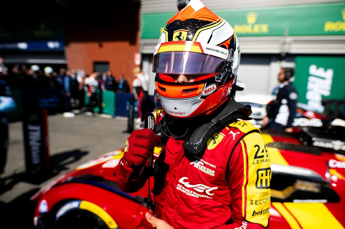 #50 AF Corse Ferrari 499P: Antonio Fuoco