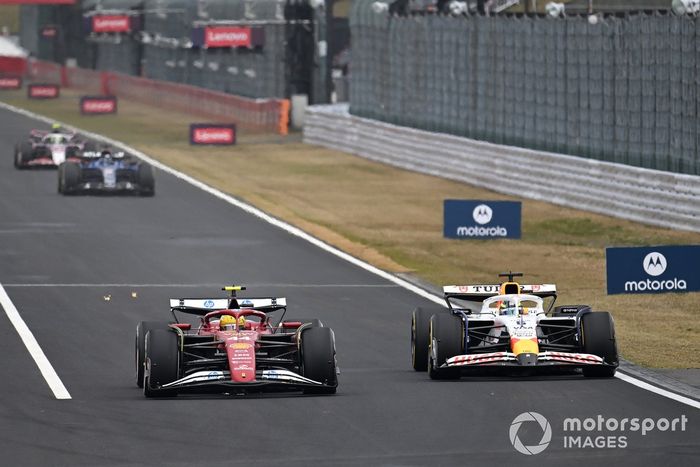 Lewis Hamilton, Ferrari, Isack Hadjar, Racing bulls Team