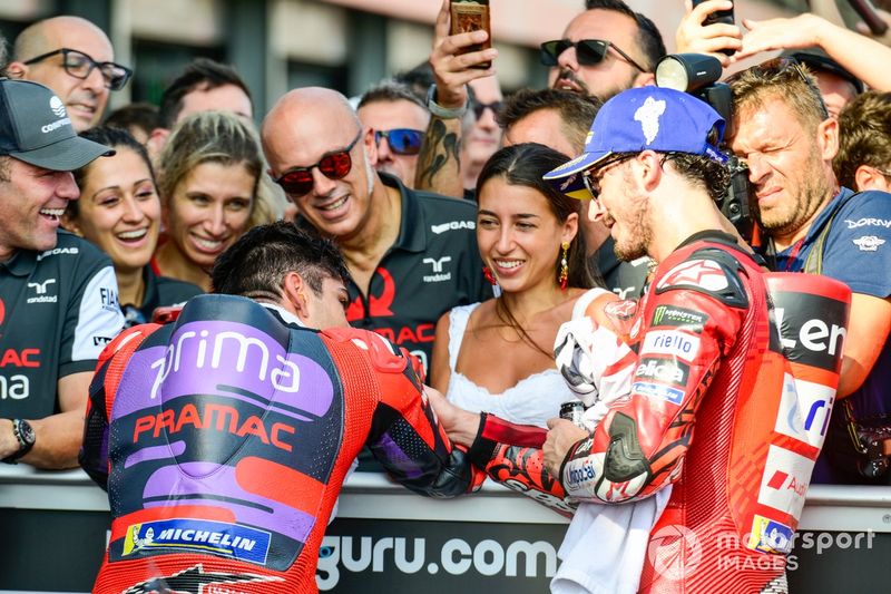 Jorge Martin, Pramac Racing, Francesco Bagnaia, Ducati Team