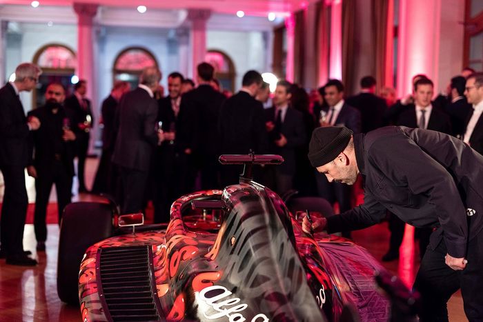 Alfa Romeo F1 Team Stake x BOOGIE art car presentation