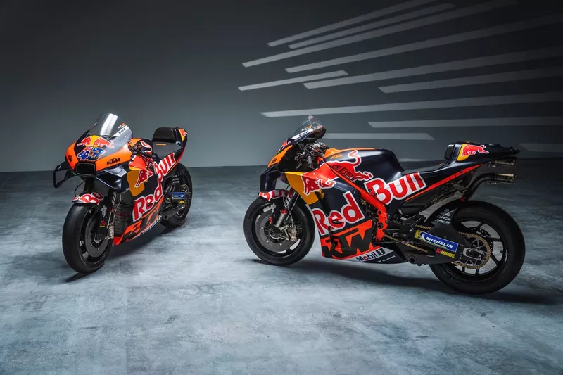 Les motos de Jack Miller et de Brad Binder