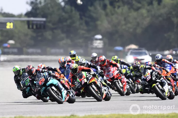 Fabio Quartararo, Petronas Yamaha SRT, race start