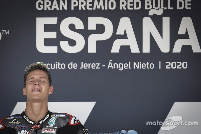 El ganador Fabio Quartararo, Petronas Yamaha SRT