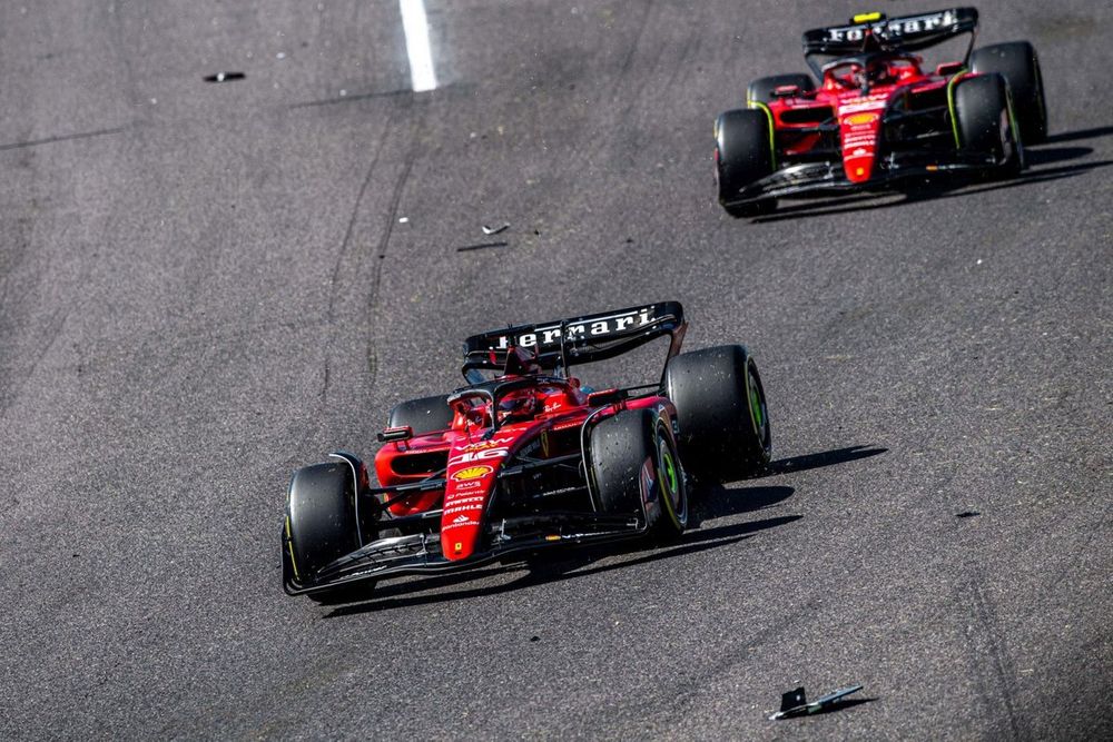 Charles Leclerc, Ferrari SF-23, Carlos Sainz, Ferrari SF-23