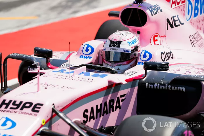 Lucas Auer, Sahara Force India F1 VJM10