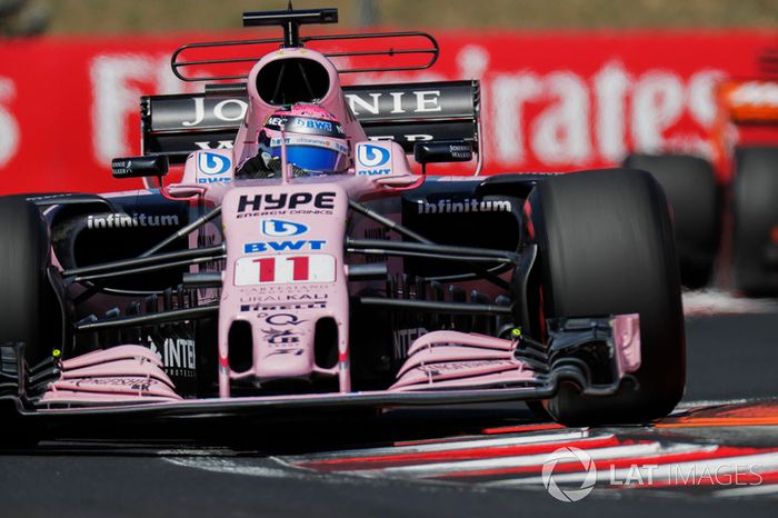 Sergio Pérez, Sahara Force India F1 VJM10