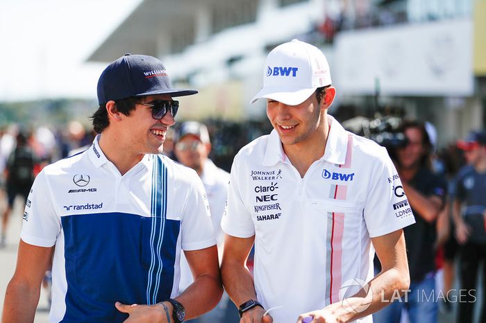 Lance Stroll, Williams, Esteban Ocon, Force India