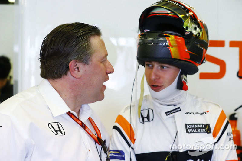Виконавчий директор McLaren Technology Group, Зак Браун, Стоффель Вандорн, McLaren