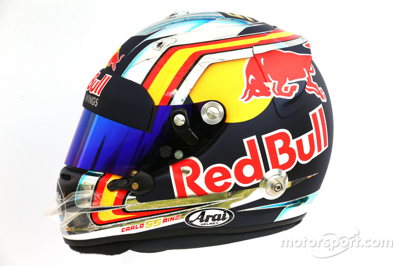 Helm von Carlos Sainz Jr., Scuderia Toro Rosso