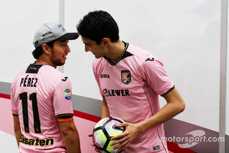 Sergio Perez, Sahara Force India F1, Esteban Ocon, Sahara Force India F1
