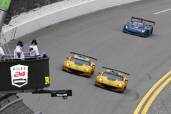 #4 Corvette Racing Chevrolet Corvette C7.R: Oliver Gavin, Tommy Milner, Marcel Fässler, #3 Corvette