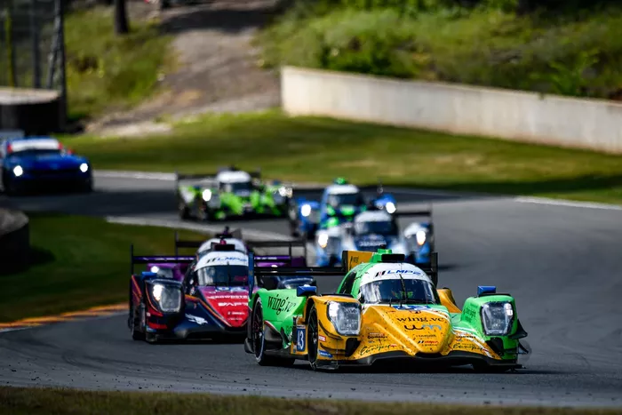 #43 Inter Europol Competition ORECA LMP2 07: Jeremy Clarke, Bijoy Garg, Tom Dillmann