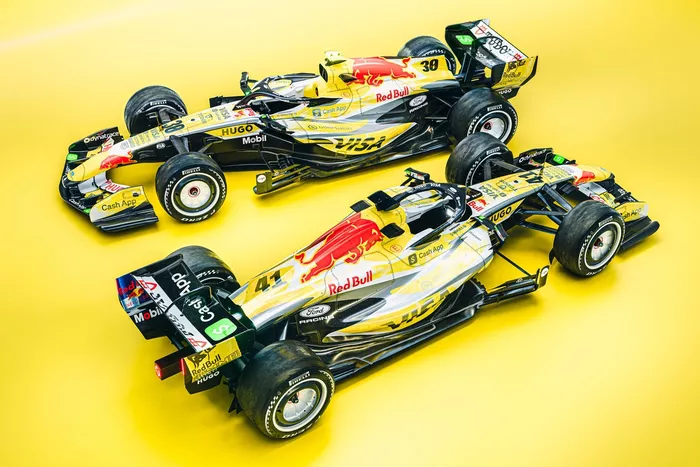 Speciale kleurstelling van de Racing Bulls Miami
