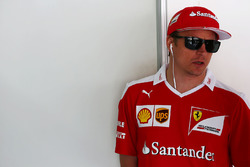 Kimi Raikkonen, Ferrari nella parata dei piloti