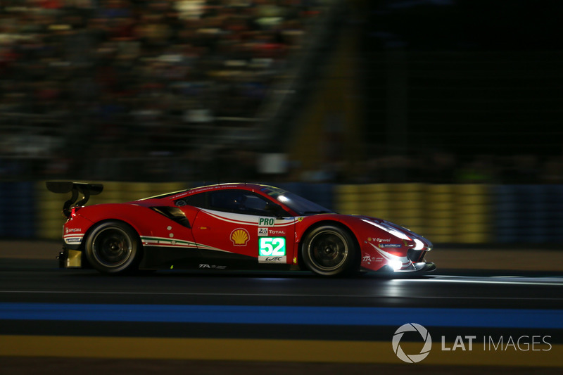 #52 AF Corse Ferrari 488 GTE EVO: Toni Vilander, Antonio Giovinazzi, Pipo Derani