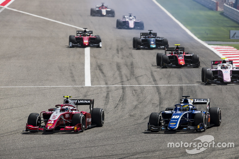 Nyck De Vries, PREMA Racing, Sergio Sette Camara, Carlin