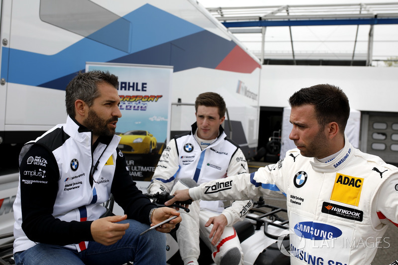 Timo Glock, BMW Team RMG, BMW M4 DTM, Joel Eriksson, BMW Team RBM, Philipp Eng, BMW Team RBM