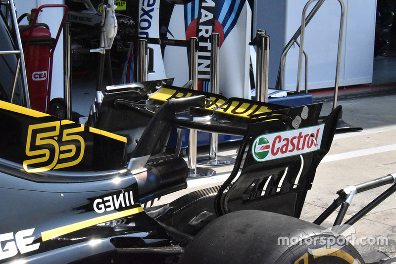 Заднє антикрило Renault Sport F1 Team R.S. 18, Монца