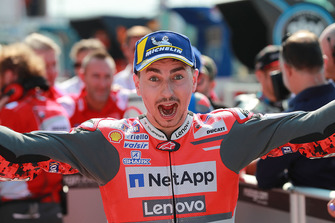 Polesitter Jorge Lorenzo, Ducati Team