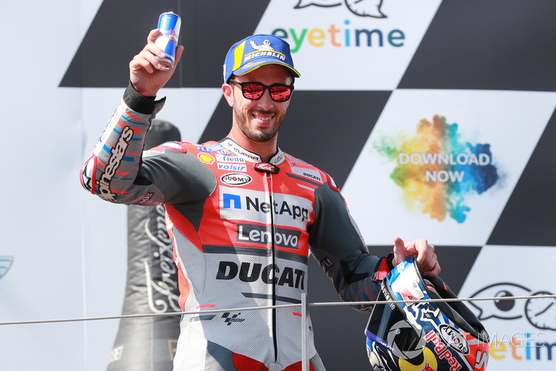 Il terzo classificato Andrea Dovizioso, Ducati Team