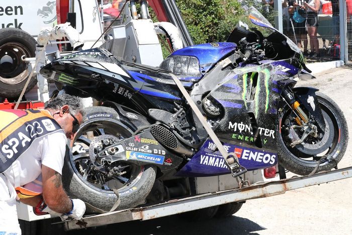 Franco Morbidelli, moto Yamaha Factory Racing