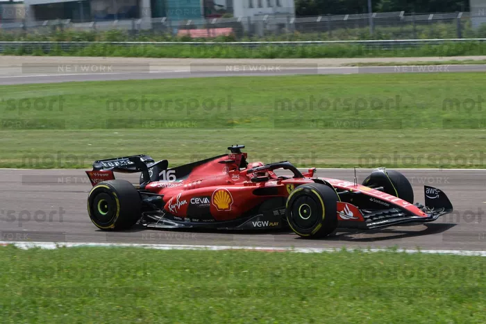 Charles Leclerc, Ferrari SF-23 en Fiorano