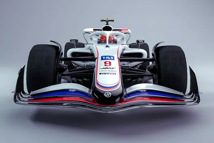 Boceto del Haas F1 para 2022