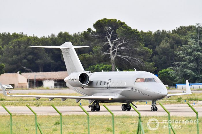 El avión privado Bombardier Challenger 600-2B16 de Lance Stroll, Aston Martin