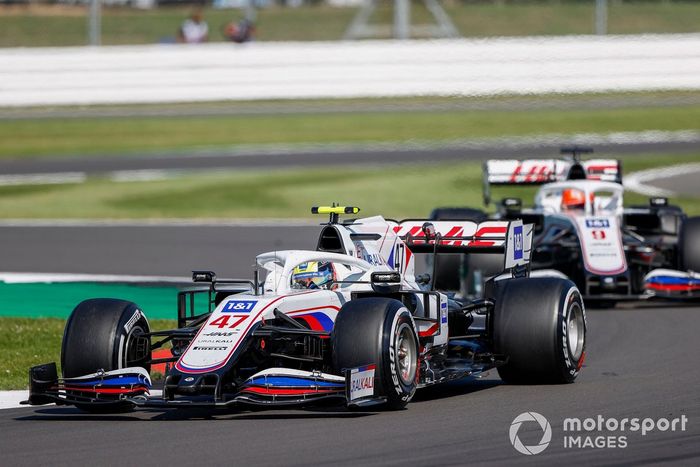Mick Schumacher, Haas VF-21, Nikita Mazepin, Haas VF-21