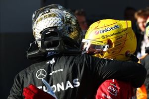 Lewis Hamilton, Ferrari, George Russell, Mercedes