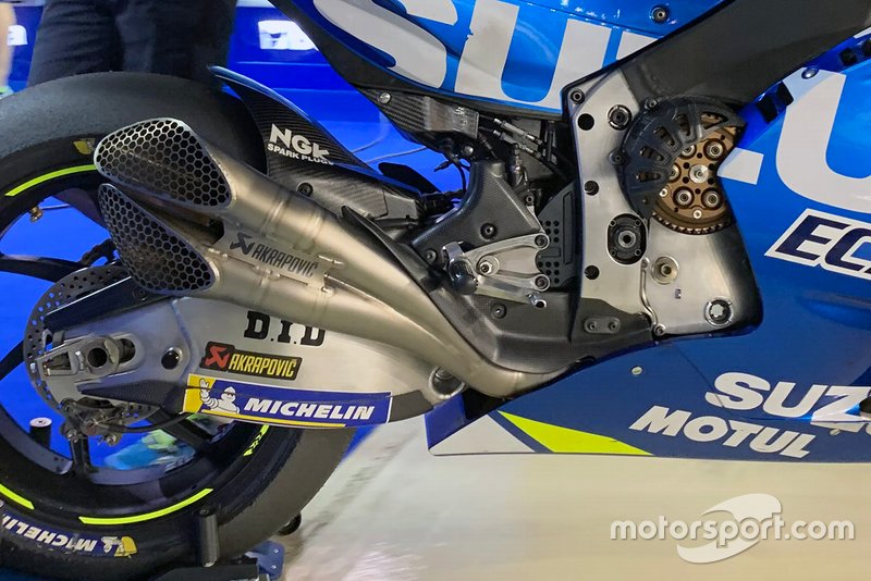 Detalle de la Suzuki