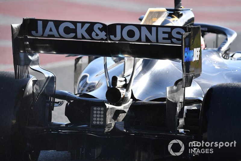 Romain Grosjean, Haas F1 Team VF-19 rear detail