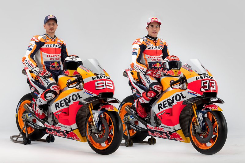 Jorge Lorenzo, Repsol Honda Team; Marc Marquez, Repsol Honda Team