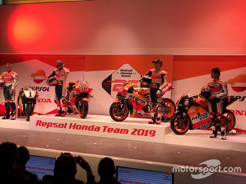 Mick Doohan, Marc Márquez, Jorge Lorenzo, Alex Crivillé, Honda HRC