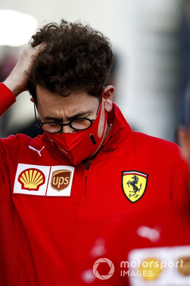Mattia Binotto, director del equipo Ferrari