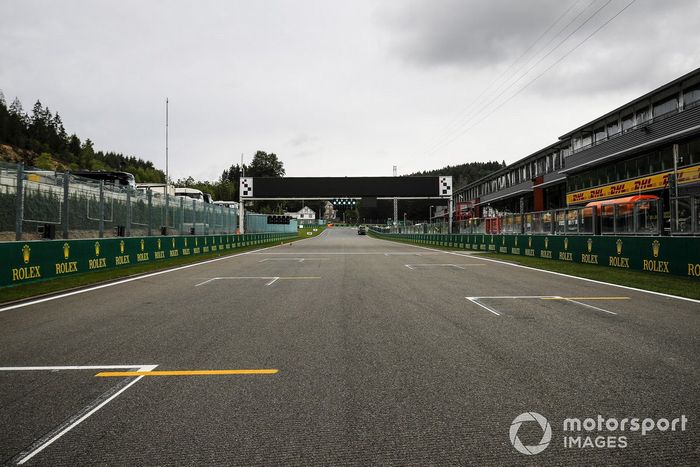 Detalle de la pista de Spa-Francorchamps