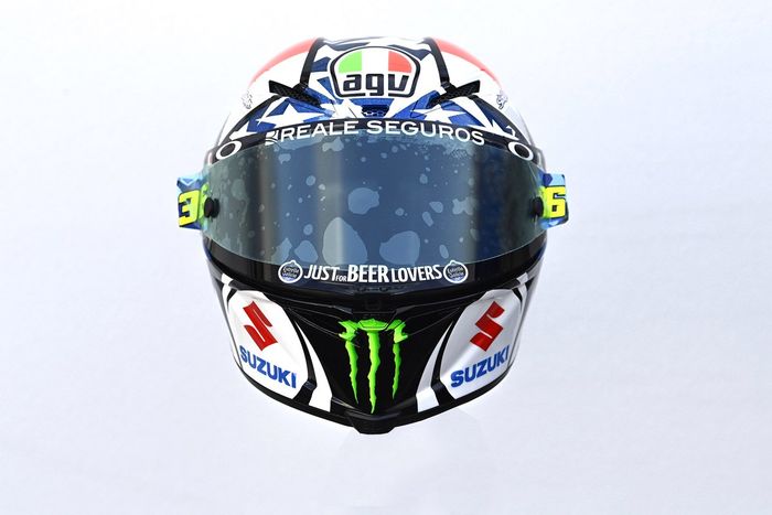 Casco de Joan Mir, Team Suzuki MotoGP