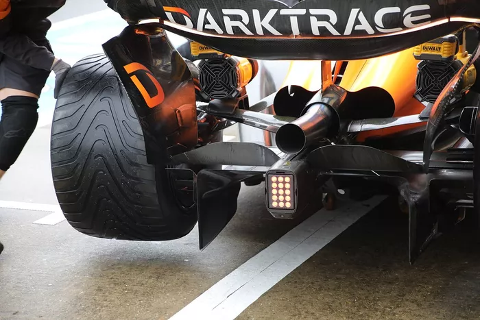 McLaren MCL38 detalles técnicos