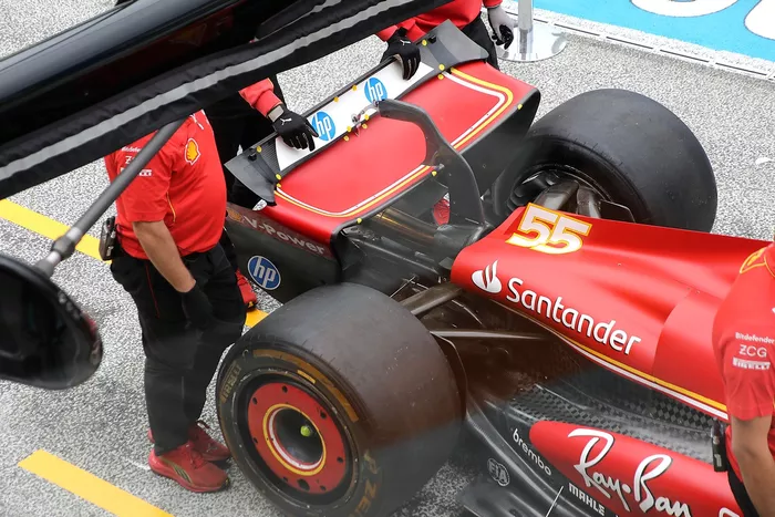 Détail technique de la Ferrari SF-24