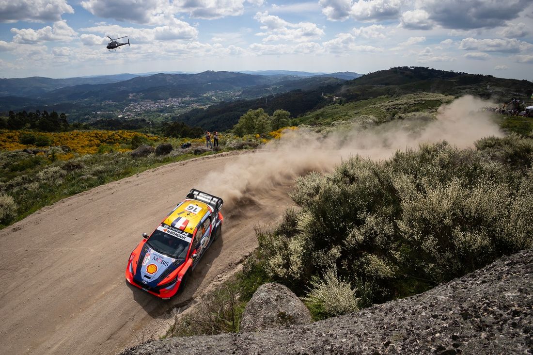 Adrien Fourmaux, Alexandre Coria, Hyundai World Rally Team Hyundai i20 N Rally1