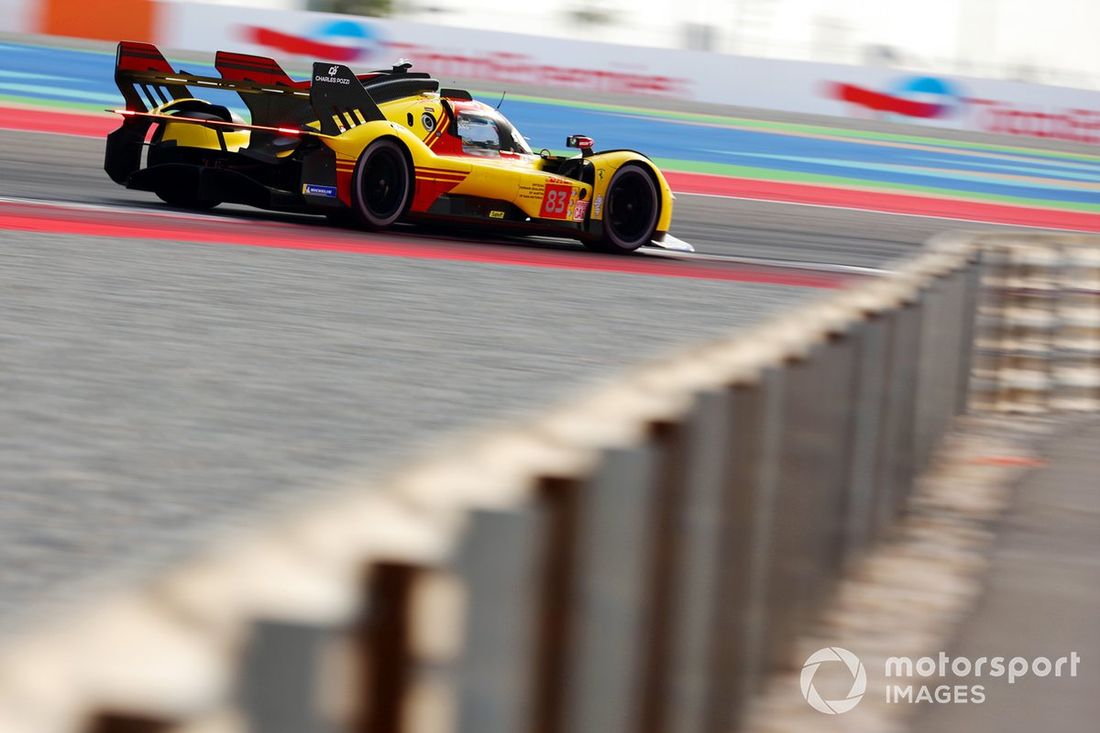 #83 AF Corse Ferrari 499P: Robert Kubica, Robert Shwartzman, Yifei Ye