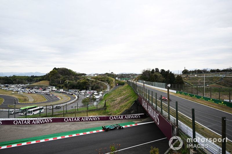 Fernando Alonso, Aston Martin AMR24, Charles Leclerc, Ferrari SF-24