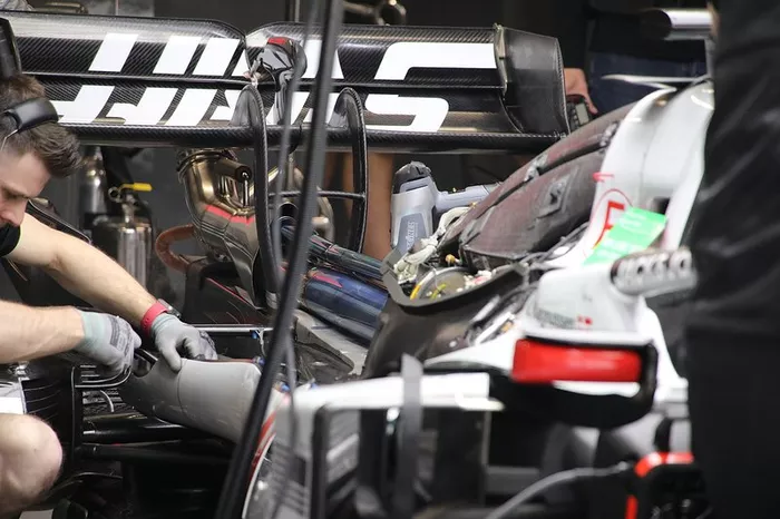 Haas F1 Team VF-20 engine