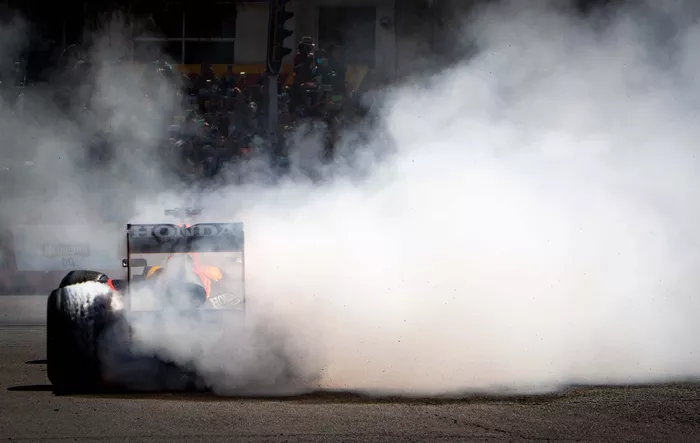 Sergio Pérez. Red Bull ShowRun CDMX