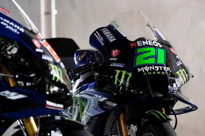 La moto di Fabio Quartararo, Yamaha Factory Racing, Franco Morbidelli, Yamaha Factory Racing
