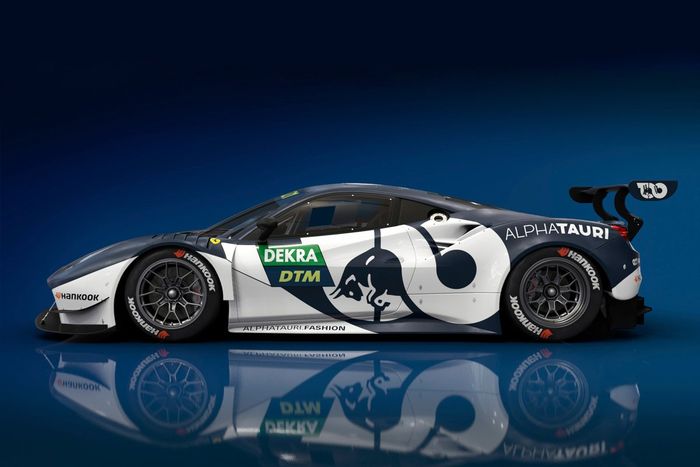 AF Corse Alpha Tauri design for Alex Albon and Nick Cassidy