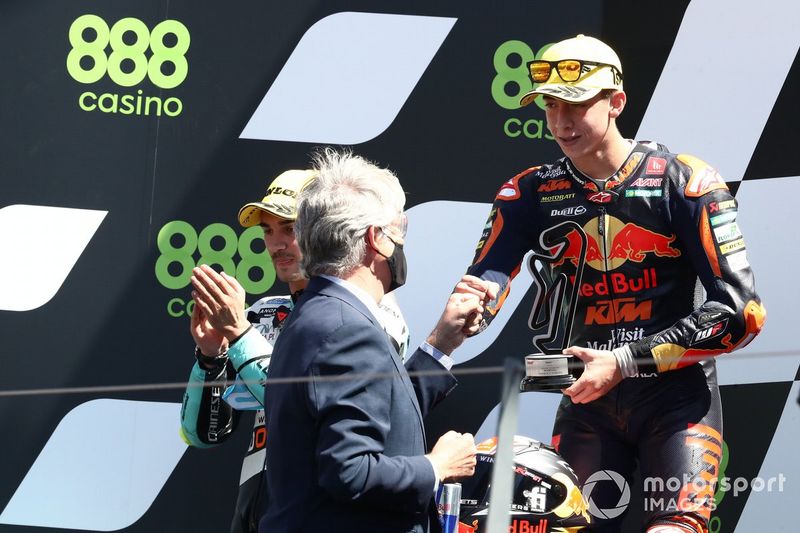 Ganador Pedro Acosta, Red Bull KTM Ajo