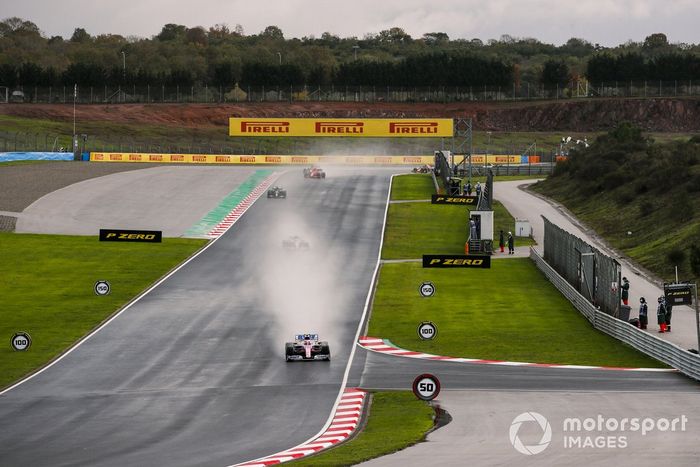 Lance Stroll, Racing Point RP20, Sergio Pérez, Racing Point RP20