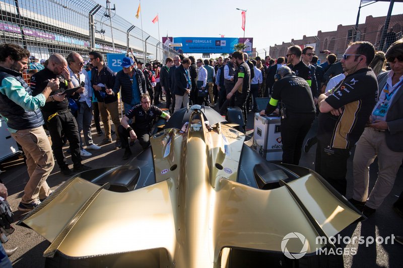 El coche de Jean-Eric Vergne, DS TECHEETAH, DS E-Tense FE19