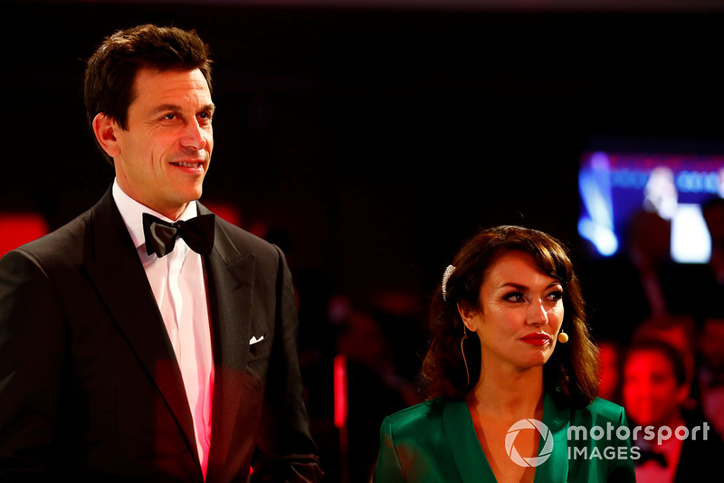 Toto Wolff with Louise Beckett